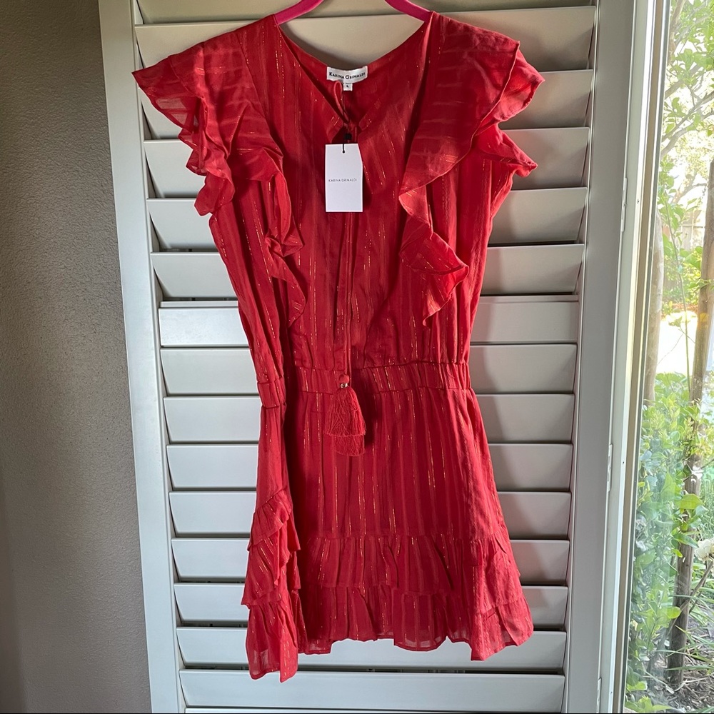 Orange Summer Dress